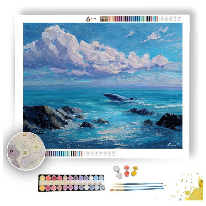 CLOUD VIEW - Paint by Numbers Full Kit