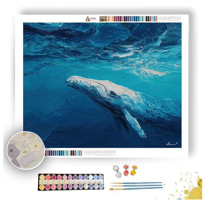 CURRENT MOMENT EMBER - Paint by Numbers Full Kit