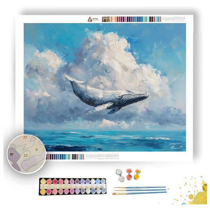 CLOUD AGAINST PASSAGE - Paint by Numbers Full Kit
