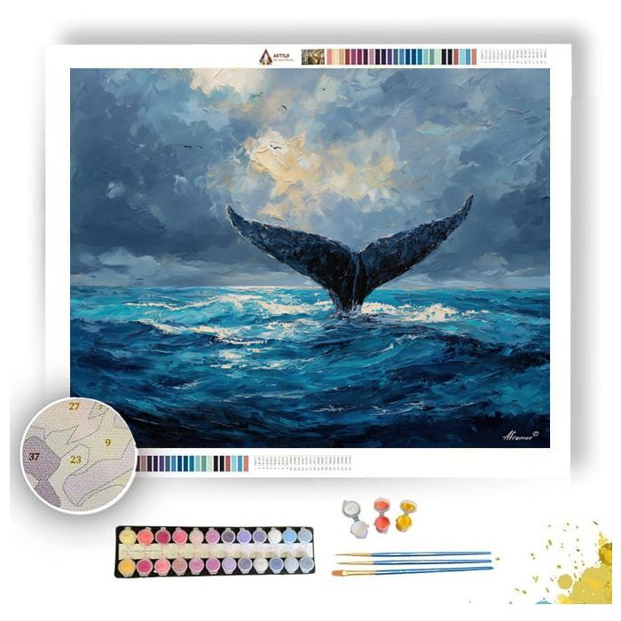 SKY STORM MOMENT - Paint by Numbers Full Kit