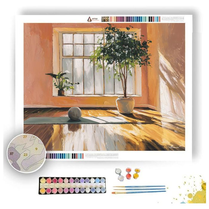 FLOOR VIGNETTE IRON - Paint by Numbers Full Kit