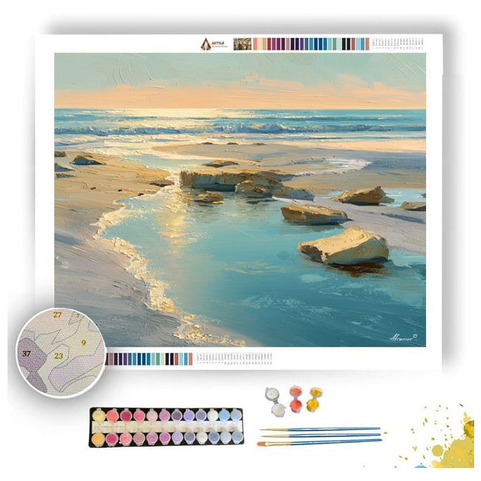 GLASS BREATH GLOW - Paint by Numbers Full Kit