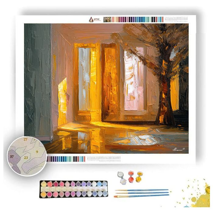 WOOD STRETCH - Paint by Numbers Full Kit