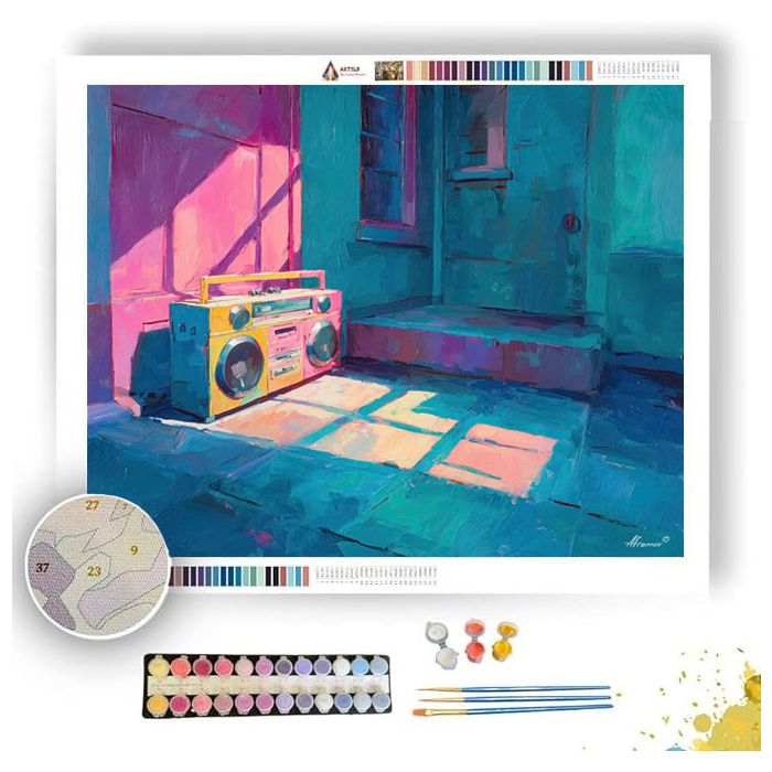 LANTERN SHADOW - Paint by Numbers Full Kit