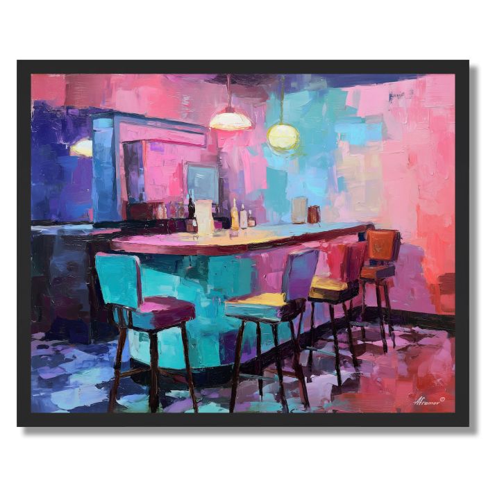 SILK RETRO - FRAMED