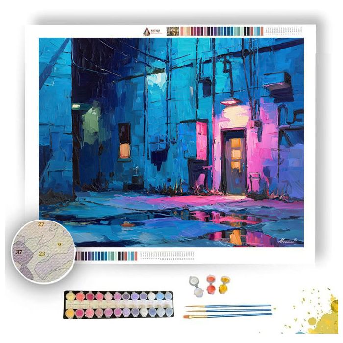 ALLEY DETAIL - Paint by Numbers Full Kit
