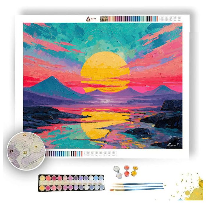 LASER PATH - Paint by Numbers Full Kit