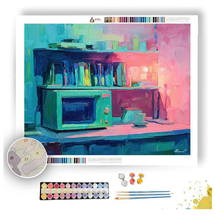 SHELF TRACE - Paint by Numbers Full Kit