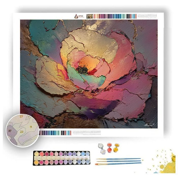 BRASS BLOOM - Paint by Numbers Full Kit