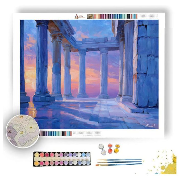GLASS COLONNADE - Paint by Numbers Full Kit