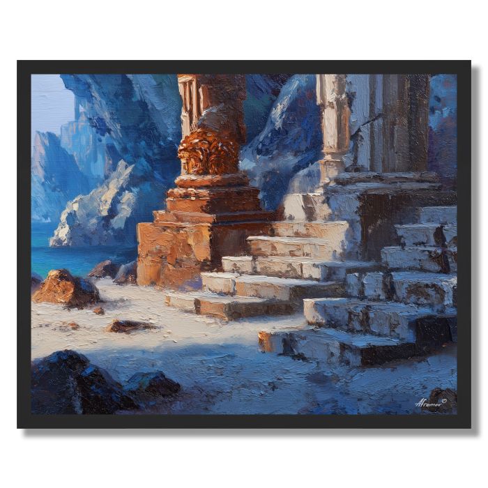 DETAIL MOMENT STONE - FRAMED