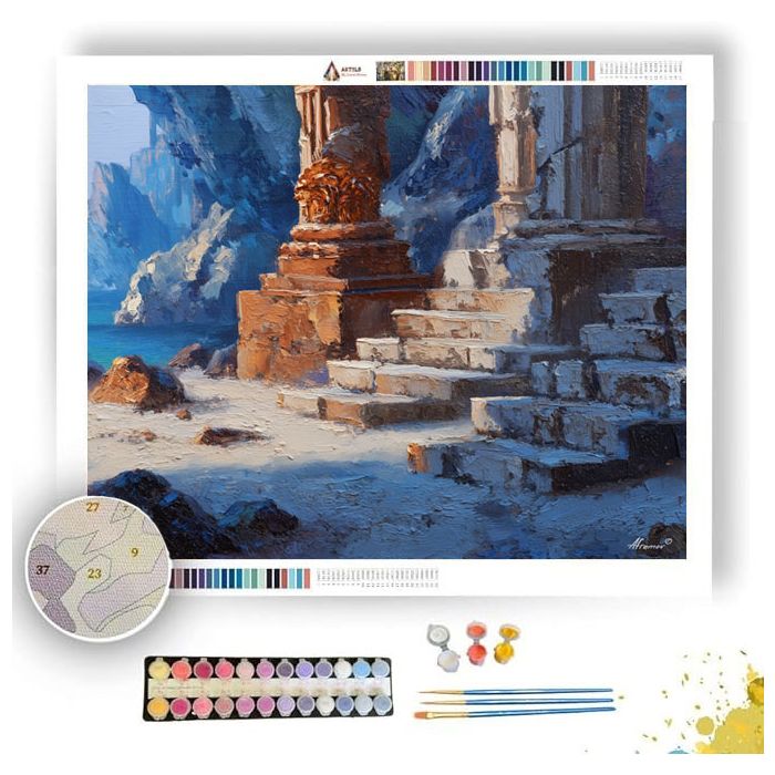 DETAIL MOMENT STONE - Paint by Numbers Full Kit