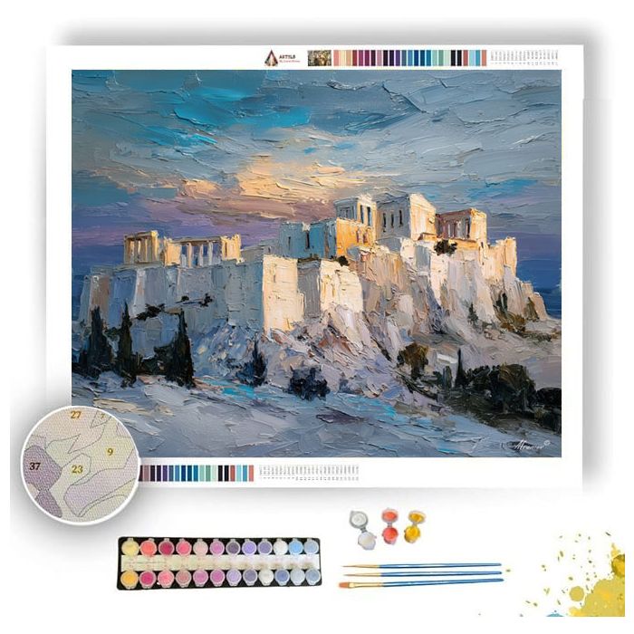 SHADOW ACROPOLIS DRIFT - Paint by Numbers Full Kit