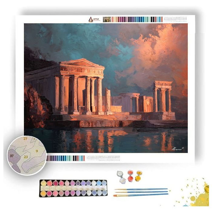 ANCIENT NOTE EMBER - Paint by Numbers Full Kit