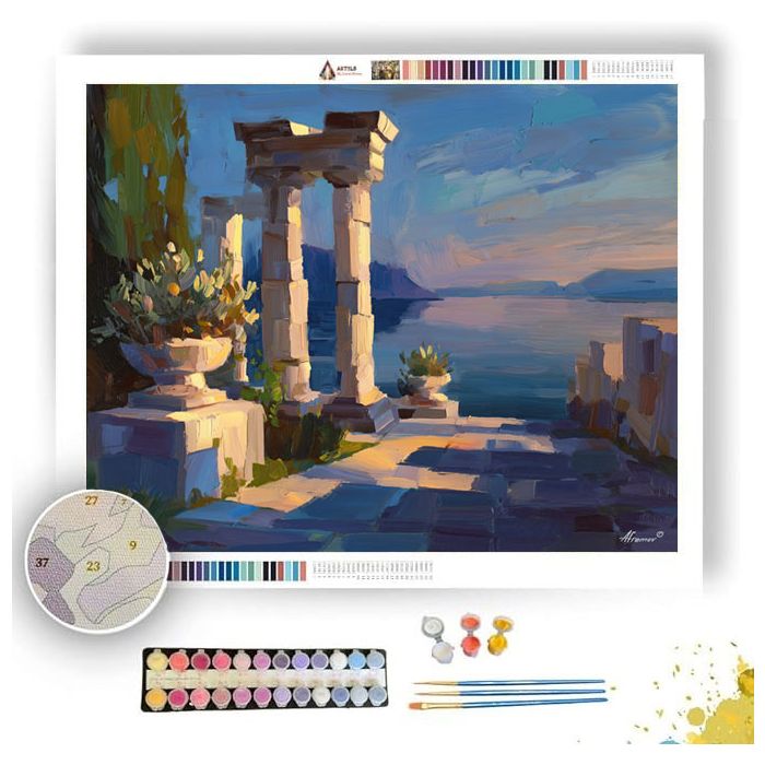 OLIVE PASSAGE WATER - Paint by Numbers Full Kit