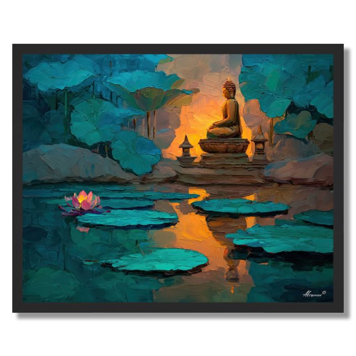CLOUD LOTUS - FRAMED