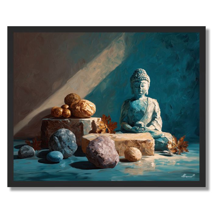 STONE DRIFT MARBLE - FRAMED