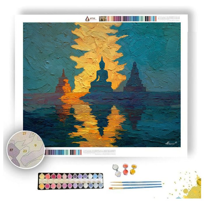 BODHI RHYTHM WATER - Paint by Numbers Full Kit