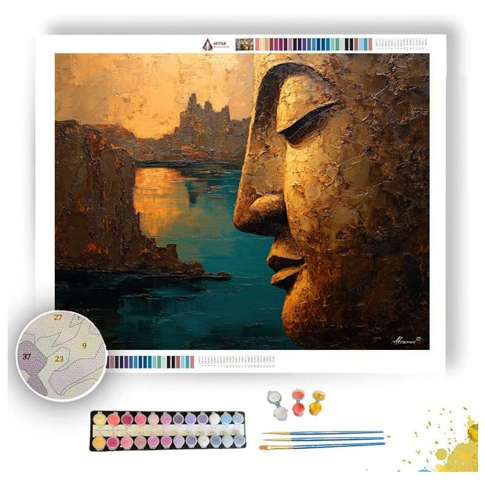 BRONZE SCENE - Paint by Numbers Full Kit