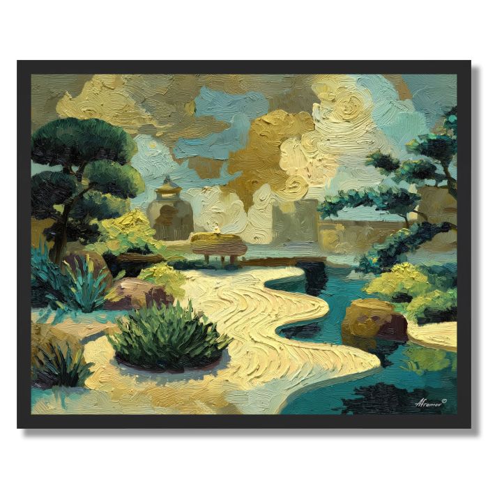CLOUD GARDEN VIEW - FRAMED