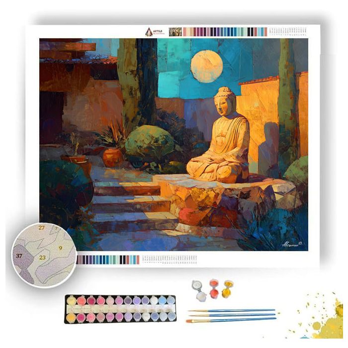 PEACE HALO PAPER - Paint by Numbers Full Kit
