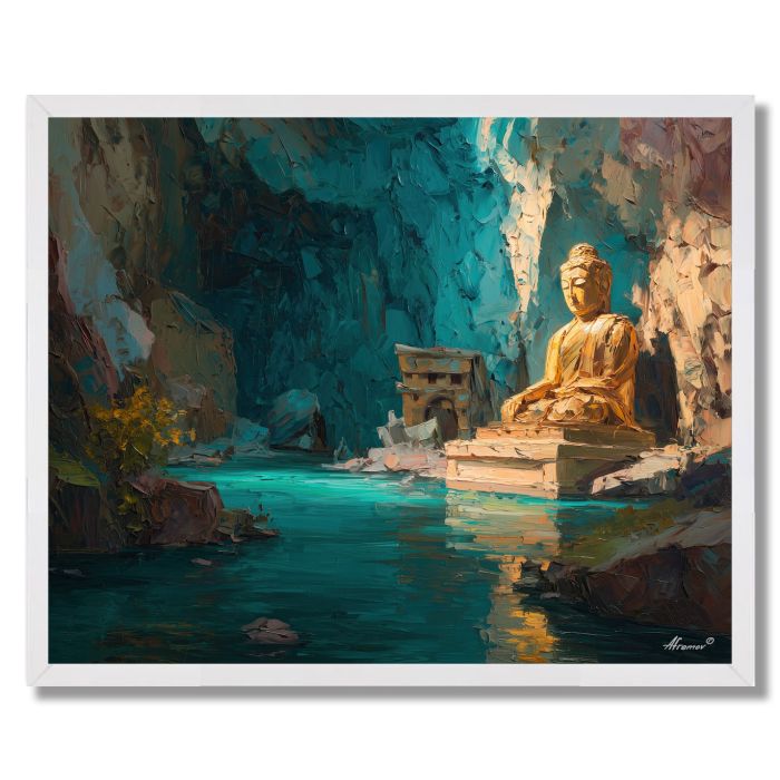 SHRINE VIEW - FRAMED