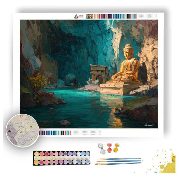 SHRINE VIEW - Paint by Numbers Full Kit