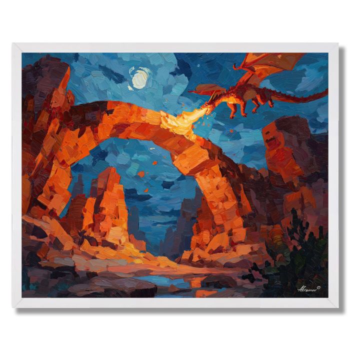 WOOD RHYTHM LANTERN - FRAMED