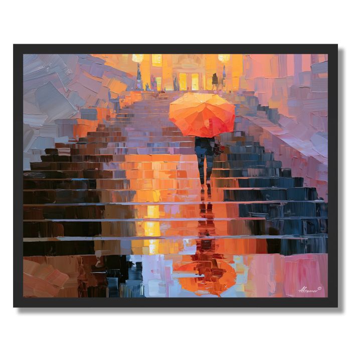 MUSEUM STEPS - FRAMED
