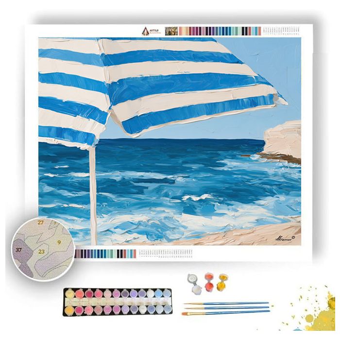 RIVIERA UMBRELLA - Paint by Numbers Full Kit