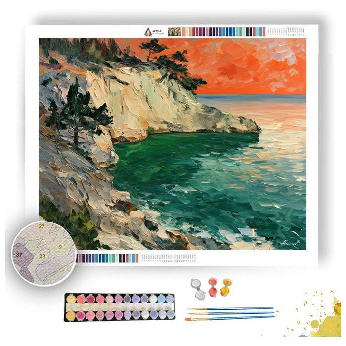 CLIFF COVE - Paint by Numbers Full Kit