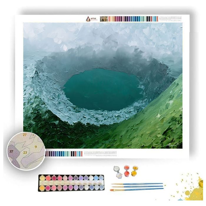 CRATER RIM - Paint by Numbers Full Kit
