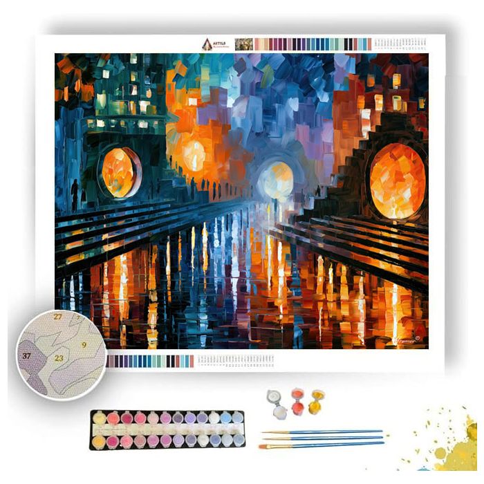 WATERLIT PORTALS - Paint by Numbers Full Kit