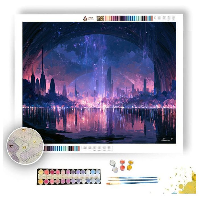 FEATHER SKYVAULT - Paint by Numbers Full Kit