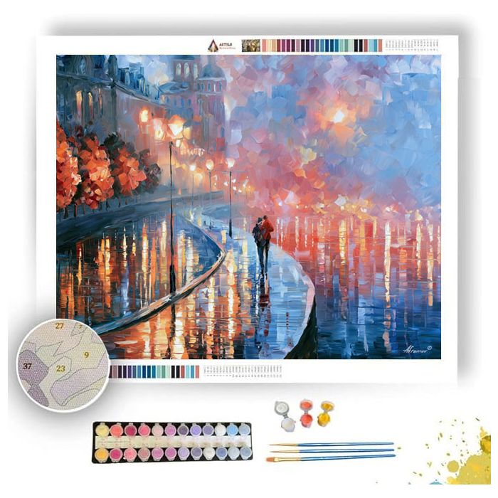 CLOUDVAULT PROMENADE - Paint by Numbers Full Kit
