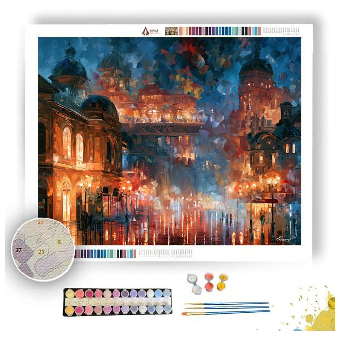 COPPERLEAF SKYPORT - Paint by Numbers Full Kit