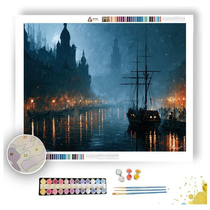 BRIGHTFOG SHADOWPORT - Paint by Numbers Full Kit