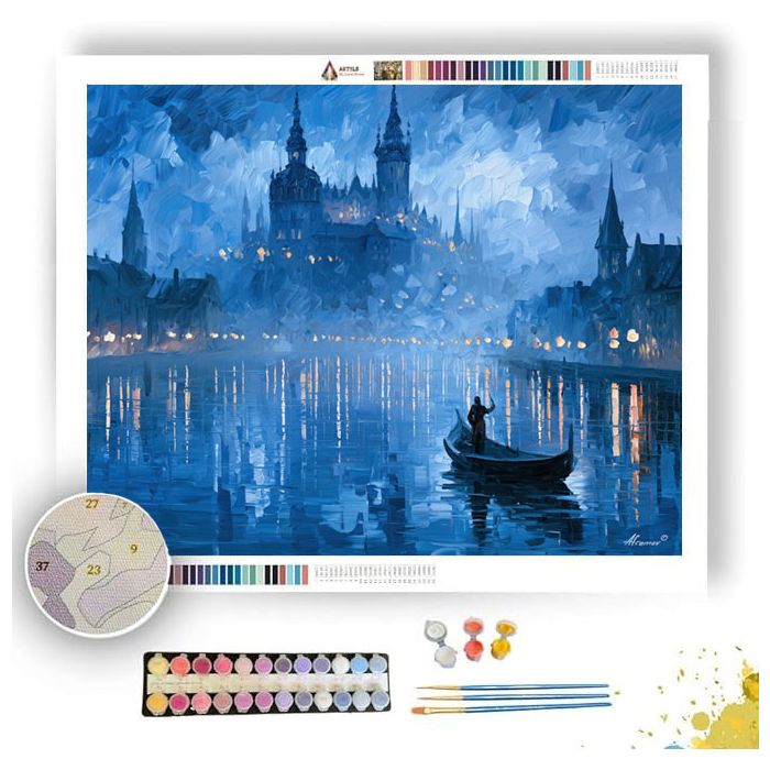 AZURE FOGKEEP - Paint by Numbers Full Kit