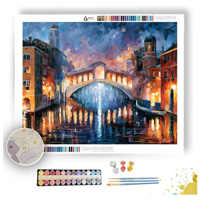 SILKSTAR WATERGATE - Paint by Numbers Full Kit