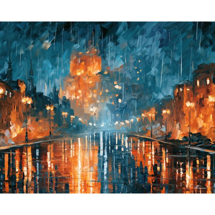 starry glowcitadel, citadel made, starry glowcitadel art, dream city painting, fantasy cityscape, afremov style art, palette knife city, thick brush strokes, heavy impasto painting, broad city shapes