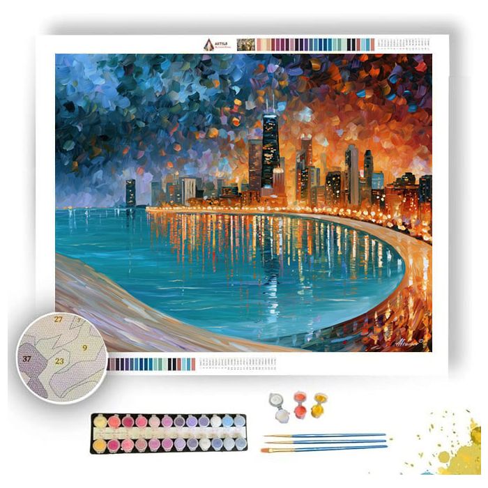 GOLDRAIN SANDBAR - Paint by Numbers Full Kit