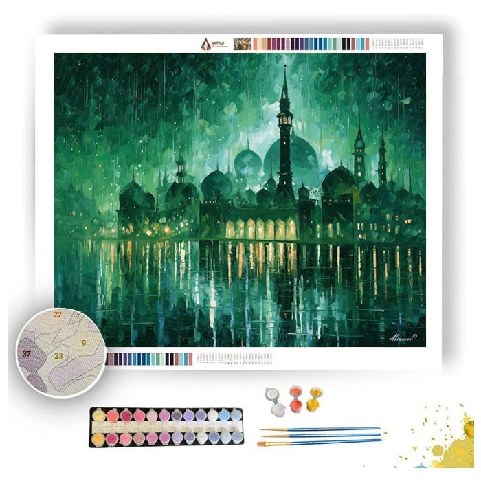 GREENSTAR MISTPALACE - Paint by Numbers Full Kit
