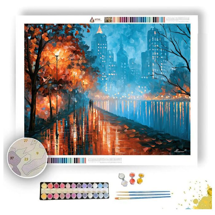 AUBURN GLASSHAVEN - Paint by Numbers Full Kit