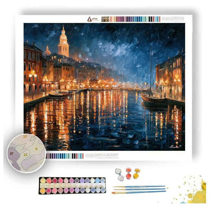 SALTWIND GOLDENPORT - Paint by Numbers Full Kit