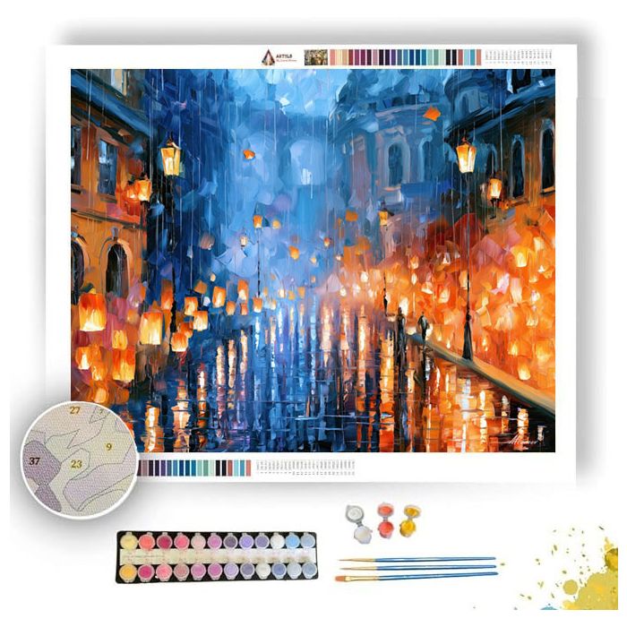 CANDLEWIND LANTERNS - Paint by Numbers Full Kit