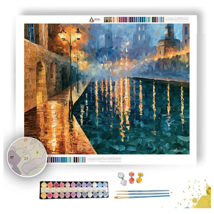 AMBERWING DOCKS - Paint by Numbers Full Kit