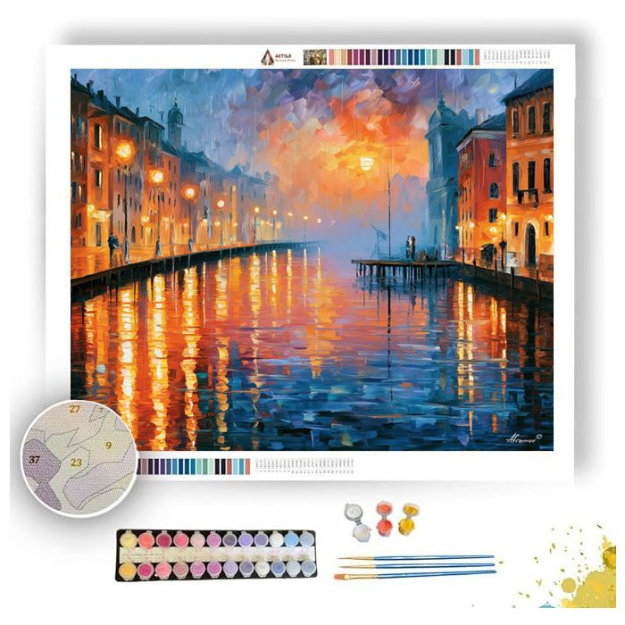 HONEYDUSK PIERS - Paint by Numbers Full Kit