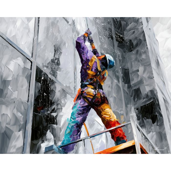 VIOLET WINDOW WASHER BW