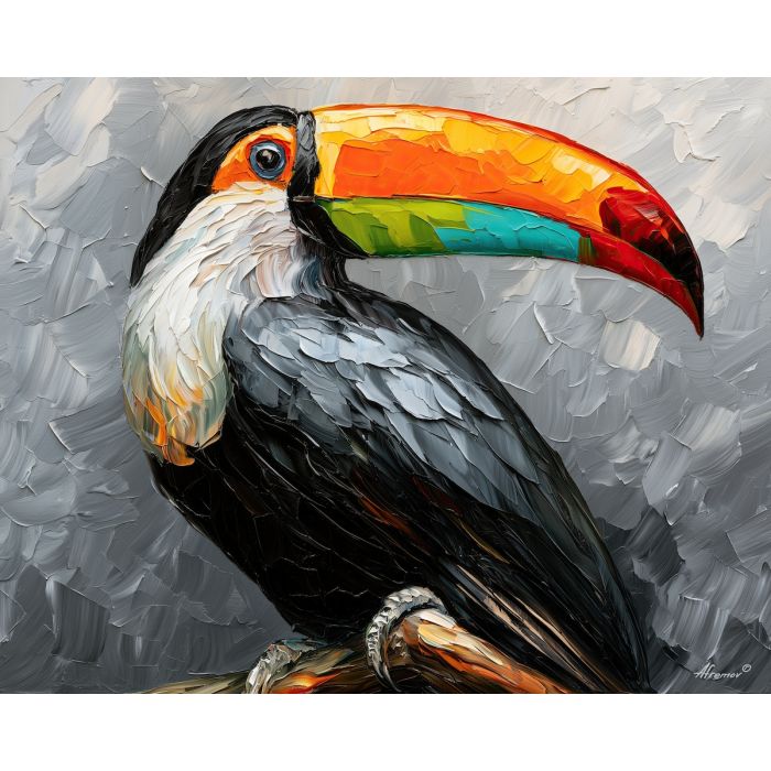 TOUCAN GRAPHITE SKY BW