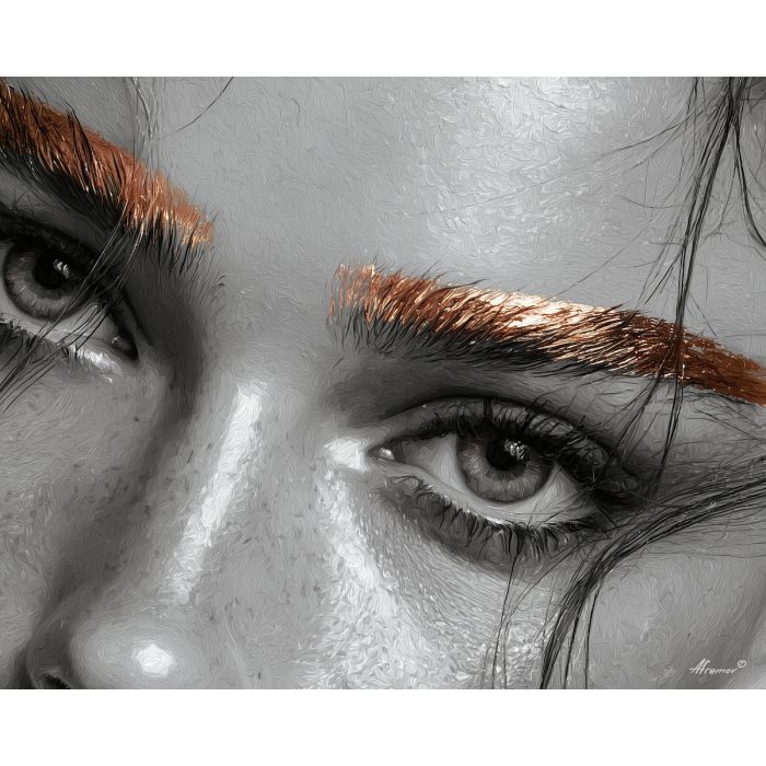 ROSE GOLD EYEBROW HIGHLIGHT BW